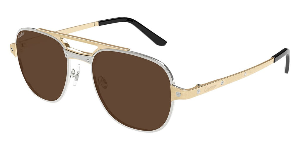 Cartier CT0477S#colour_gold-with-silver-and-black-brown