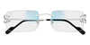 Cartier CT0488S #colour_silver/clear to grey