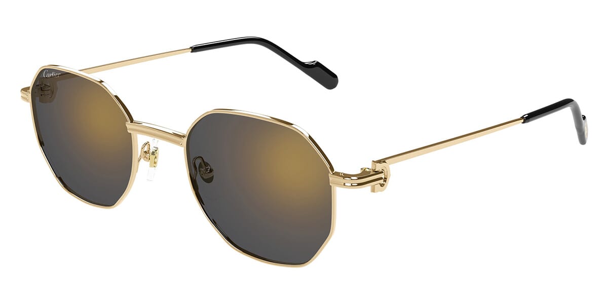Cartier CT0500S Round Sunglasses | Fashion Eyewear