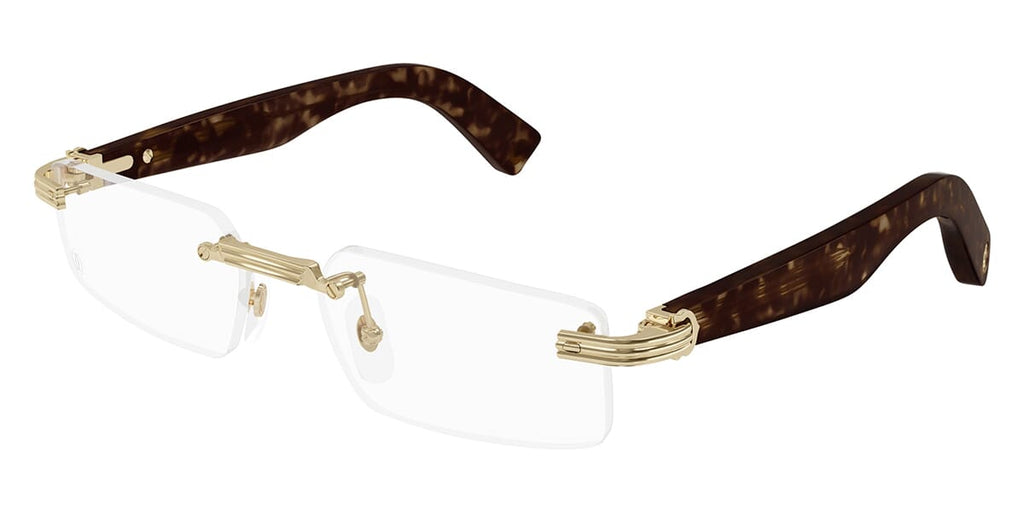 Cartier CT0537O #colour_gold with havana