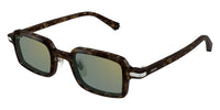 Cartier CT0539S #colour_dark havana/green with gold flash mirror