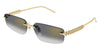 Cartier CT0544S #colour_gold/grey gradient with gold flash mirror
