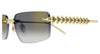 Cartier CT0544S #colour_gold/grey gradient with gold flash mirror
