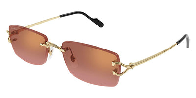 Cartier CT0550S Square Sunglasses | Fashion Eyewear US display picture 2