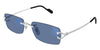 Cartier CT0563S #colour_silver/clear to blue photochromic