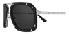 Cartier CT0573S #colour_matte black and silver/grey smoke with light mirror polarised
