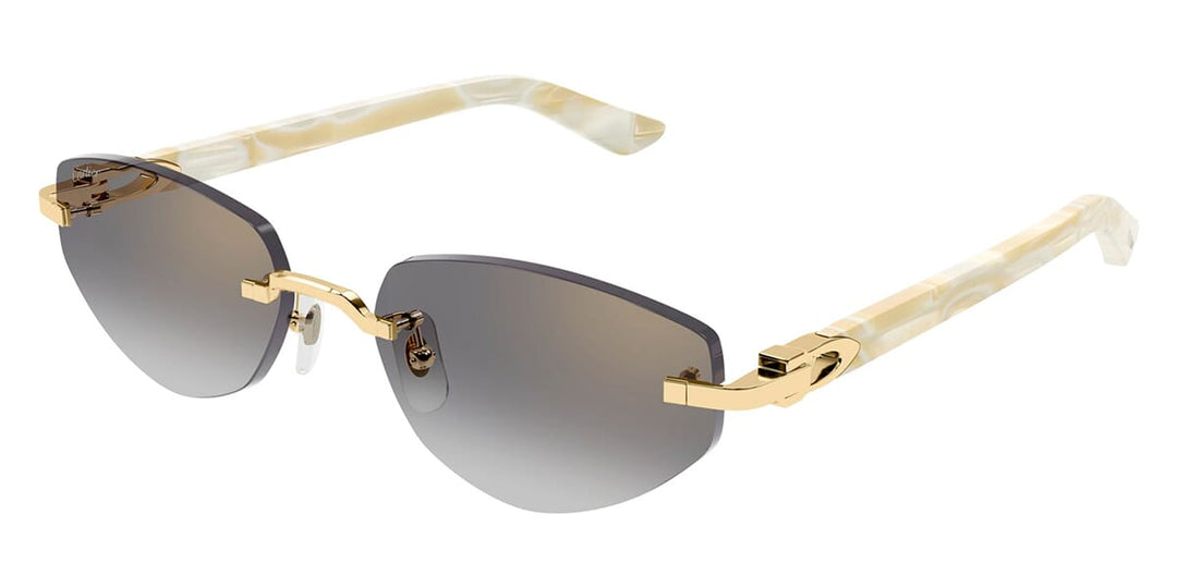 Cartier CT0580S Oval Sunglasses | Fashion Eyewear US Cartier CT0580S Oval Sunglasses | Fashion Eyewear US
