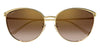 Cartier CT0597SA #colour_shiny gold/brown gradient with gold mirror