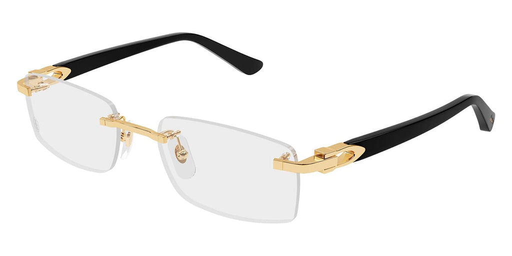 Cartier CT0607OJ Rectangle Glasses | Fashion Eyewear US