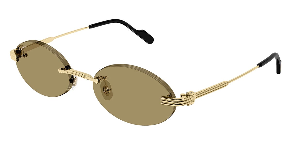 Cartier CT0615S Round Sunglasses | Fashion Eyewear