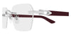 Cartier CT0623O #colour_silver and burgundy
