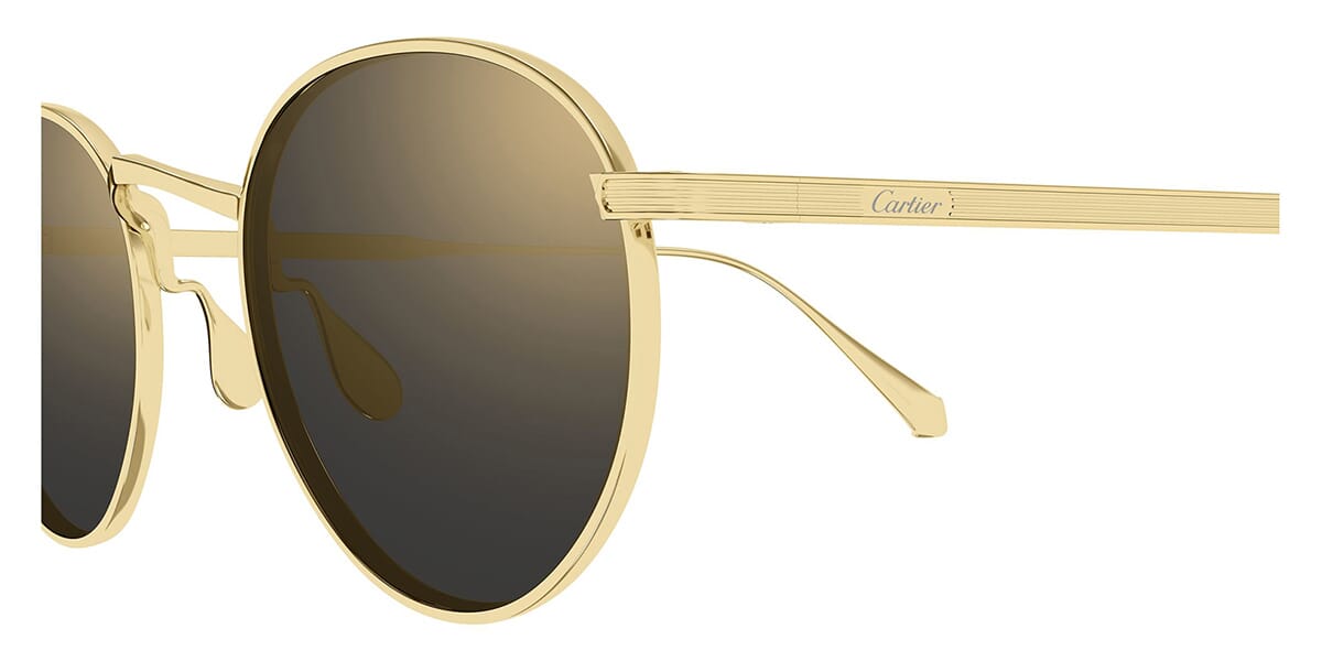 Cartier CT0626S Round Sunglasses | Fashion Eyewear US