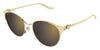 Cartier CT0631S #colour_gold/grey with gold flash mirror