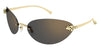 Cartier CT0635S #colour_gold/grey with gold flash mirror
