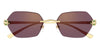 Cartier CT0636S #colour_gold/violet with gold flash mirror
