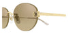 Cartier CT0642SA #colour_gold/brown with gold flash mirror
