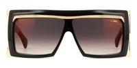 Cazal Legends 300 #colour_shiny black with gold/grey gradient with ar coated