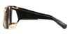 Cazal Legends 300 #colour_shiny black with gold/grey gradient with ar coated