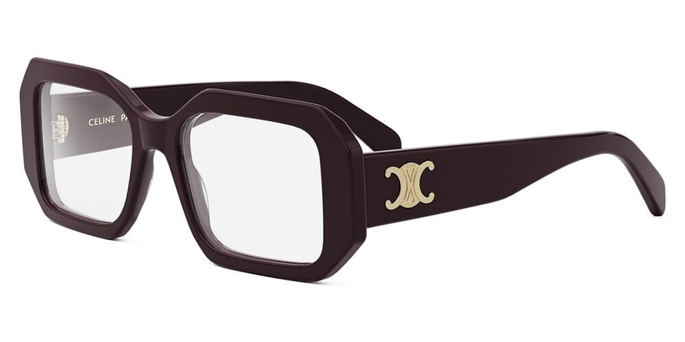 CELINE Triomphe CL50155I Square Glasses | Fashion Eyewear US