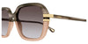 Chloe CH0204S #colour_grey havana to transparent brown/brown gradient
