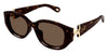 Chloe CH0237SK #colour_havana with gold/brown