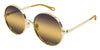 Chloe CH0321S #colour_shiny gold/grey to brown triple gradient