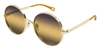 Chloe CH0321S #colour_shiny gold/grey to brown triple gradient