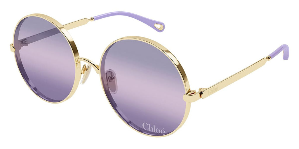 Chloe CH0321S #colour_shiny gold/violet