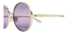 Chloe CH0321S #colour_shiny gold/violet