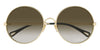 Chloe CH0321S #colour_shiny gold/brown gradient with light mirror