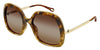 Chloe CH0327S #colour_shiny dark havana/brown gradient