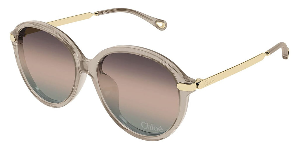 Chloe CH0358SK #colour_brown and gold/brown to green gradient