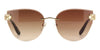 Chopard SCHL05S #colour_shiny rose gold with studs/brown gradient with light mirror