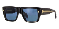 Cutler and Gross 1414 Sun #colour_black/blue with light mirror