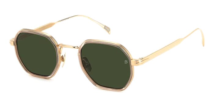 David Beckham DB1097/S #colour_gold and brown/green