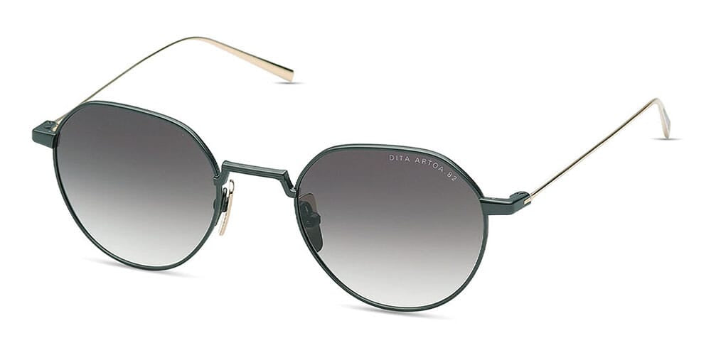 Dita Artoa 82 DTS 162 #colour_black iron and white gold/grey gradient