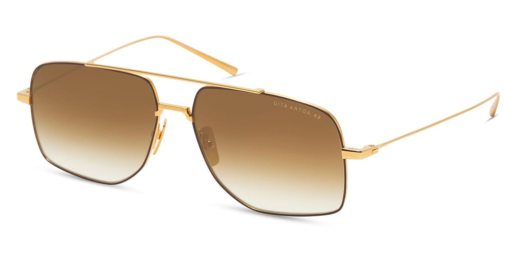 Dita Artoa.88 DTS190 #colour_yellow gold and cappuccino/dark brown to clear gradient