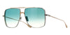 Dita Dubsystem DTS 157 #colour_silver and rose gold/dark turquoise to clear gradient