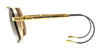 Dita Epiluxury EPLX.13 DES 013 #colour_shiny black with yellow gold/dark grey to clear gradient