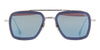 Dita Flight 006 7806 #colour_smoke grey crystal and black palladium/dark grey with blue mirror