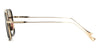 Dita Flight 7806 #colour_matte black  and 14k gold/grey to clear gradient
