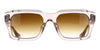Dita Grandmaster Nine DTS464 #colour_khaki crystal and antique silver/brown to clear gradient