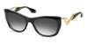 Dita Icelus DTS 438 #colour_black and yellow gold/grey gradient