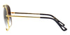 Dita Talon 23007 #colour_18k gold/grey to clear gradient with gold flash