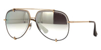 Dita Talon 23007 #colour_rose gold/dark grey to clear gradient with milky gold flash