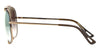 Dita Talon 23007 #colour_rose gold/dark grey to clear gradient with milky gold flash