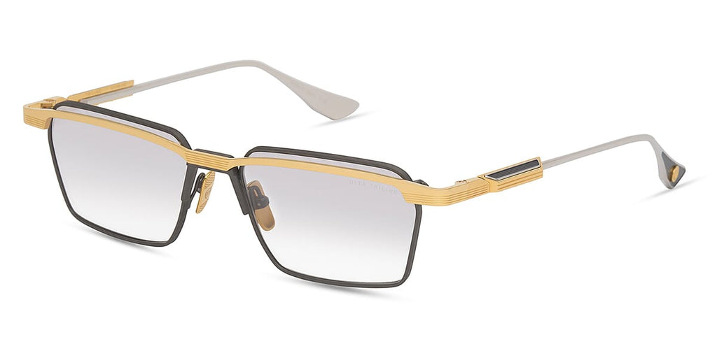 Dita Triline DTX195 #colour_shiny yellow gold and black iron/grey wash to clear gradient
