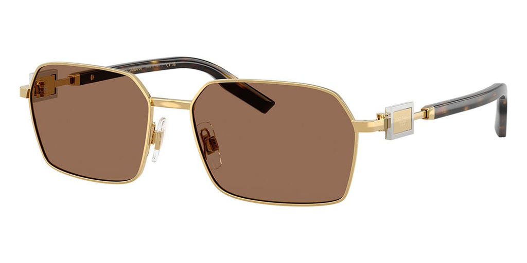 Dolce&Gabbana DG2316 #colour_gold/dark brown
