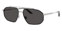 Dolce&Gabbana DG2328 #colour_silver and matte black/dark grey