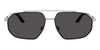 Dolce&Gabbana DG2328 #colour_silver and matte black/dark grey